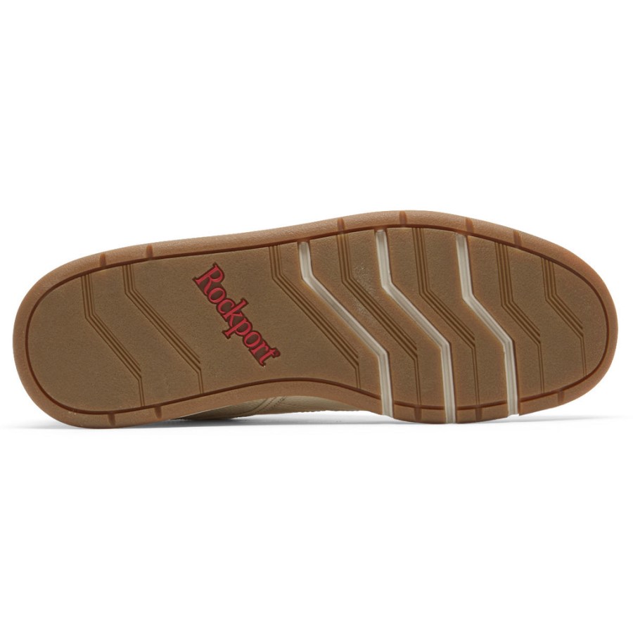 Rockport Men's 7100 Plus ProWalker Off White Lea