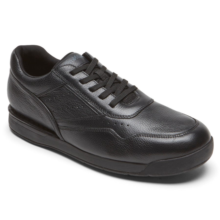 Rockport Men's 7100 Plus ProWalker Triple Black Lea