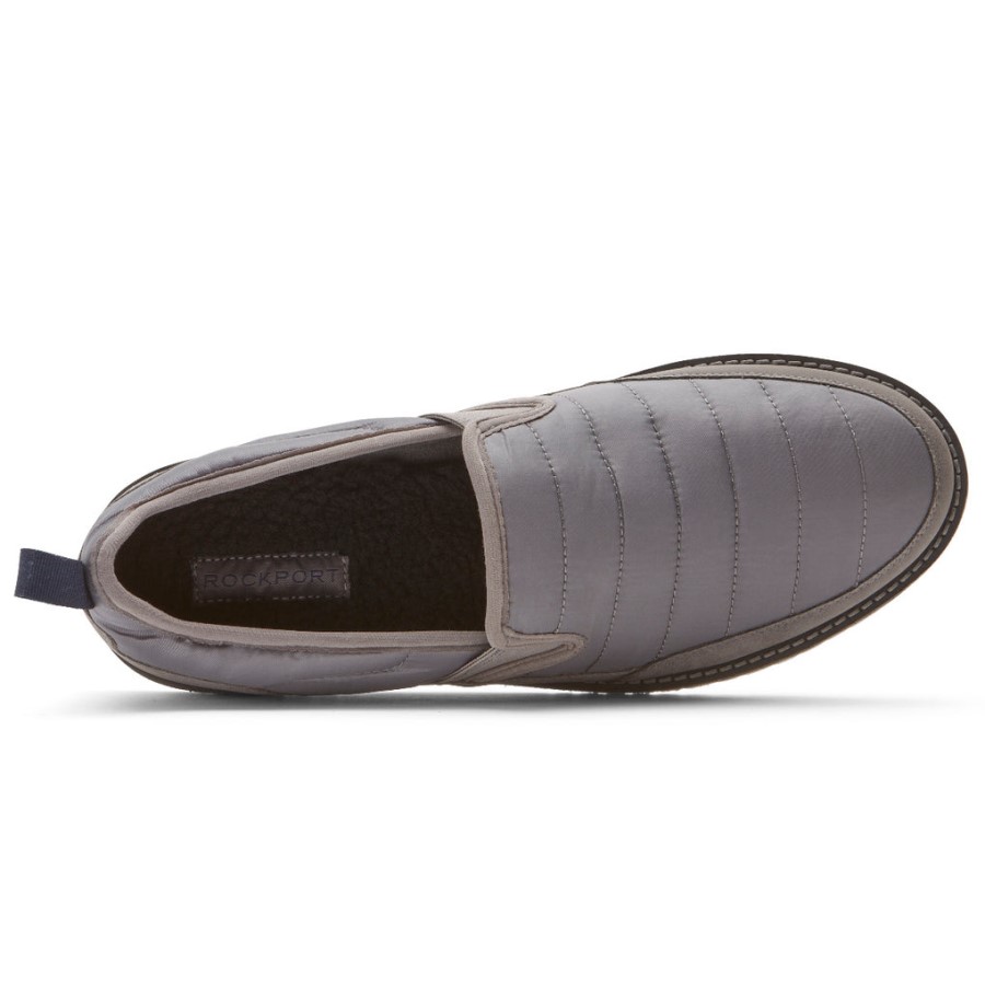 Rockport Men's Axelrod Quilted Slip-On Grey