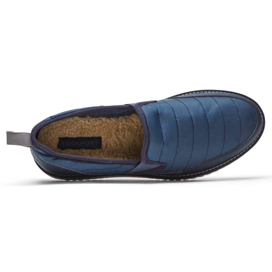 Rockport Men's Axelrod Quilted Slip-On Navy