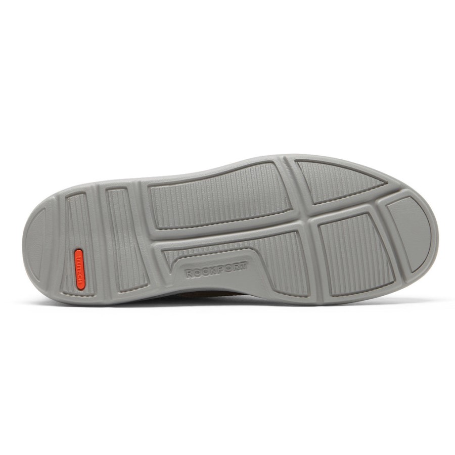 Rockport Men's Beckwith Plain Toe Oxford New Dress Blues Lea Sde