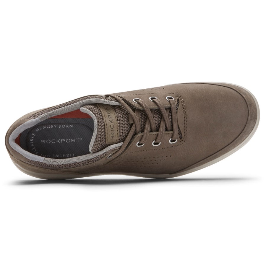 Rockport Men's Beckwith Ubal Oxford Breen Nubuck Suede