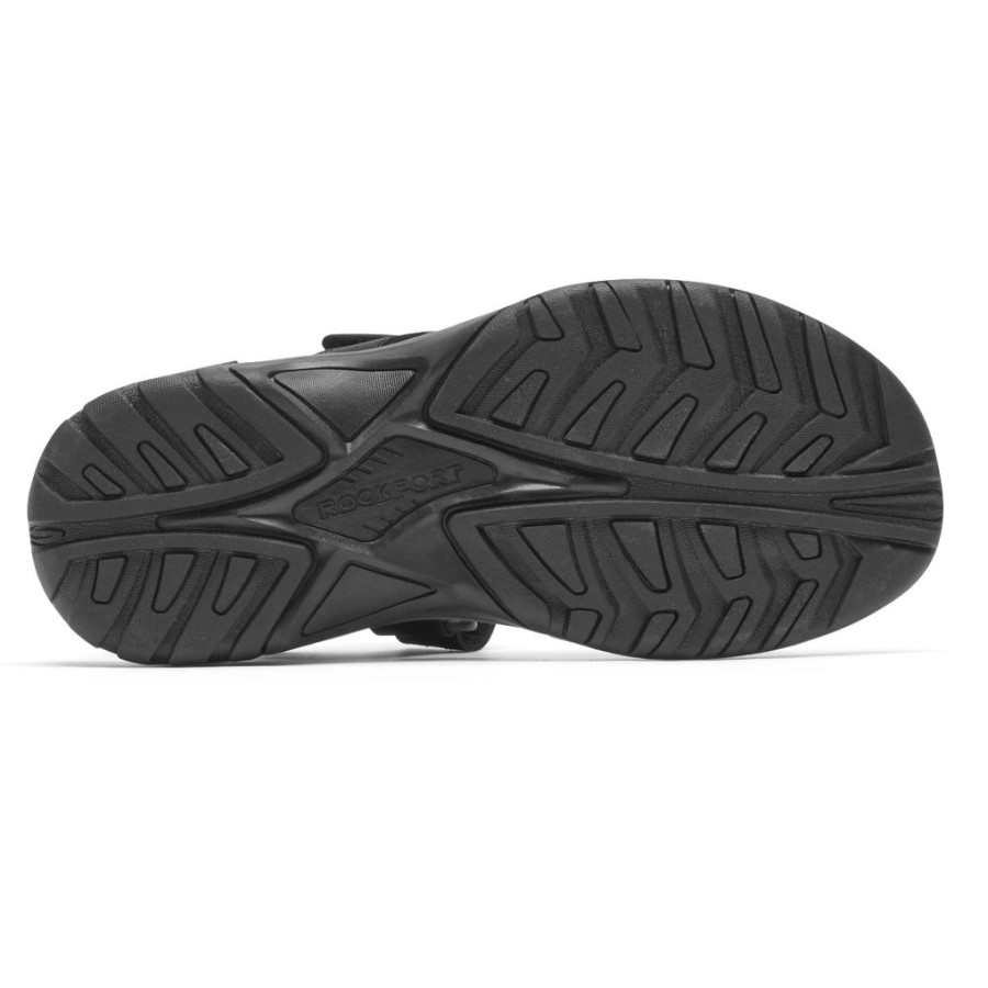 Rockport Men's Byron Adjustable Sandal Black