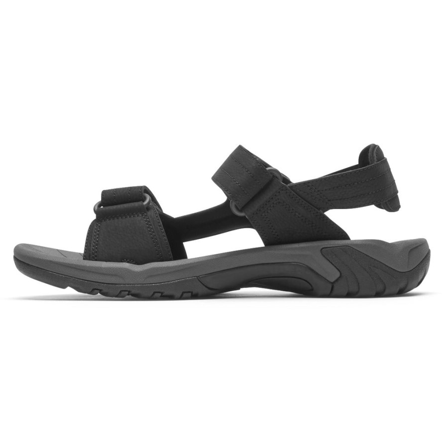 Rockport Men's Byron Adjustable Sandal Black