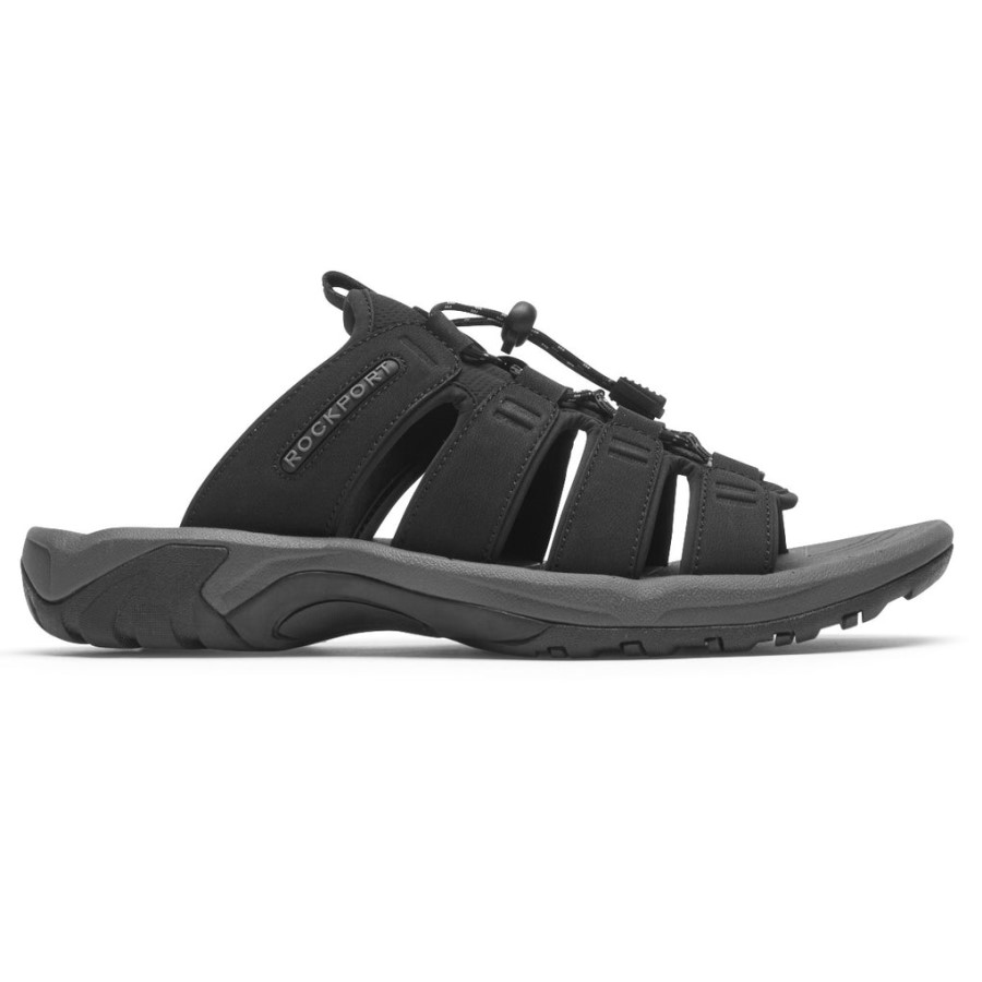 Rockport Men's Byron Bungee Slide Black