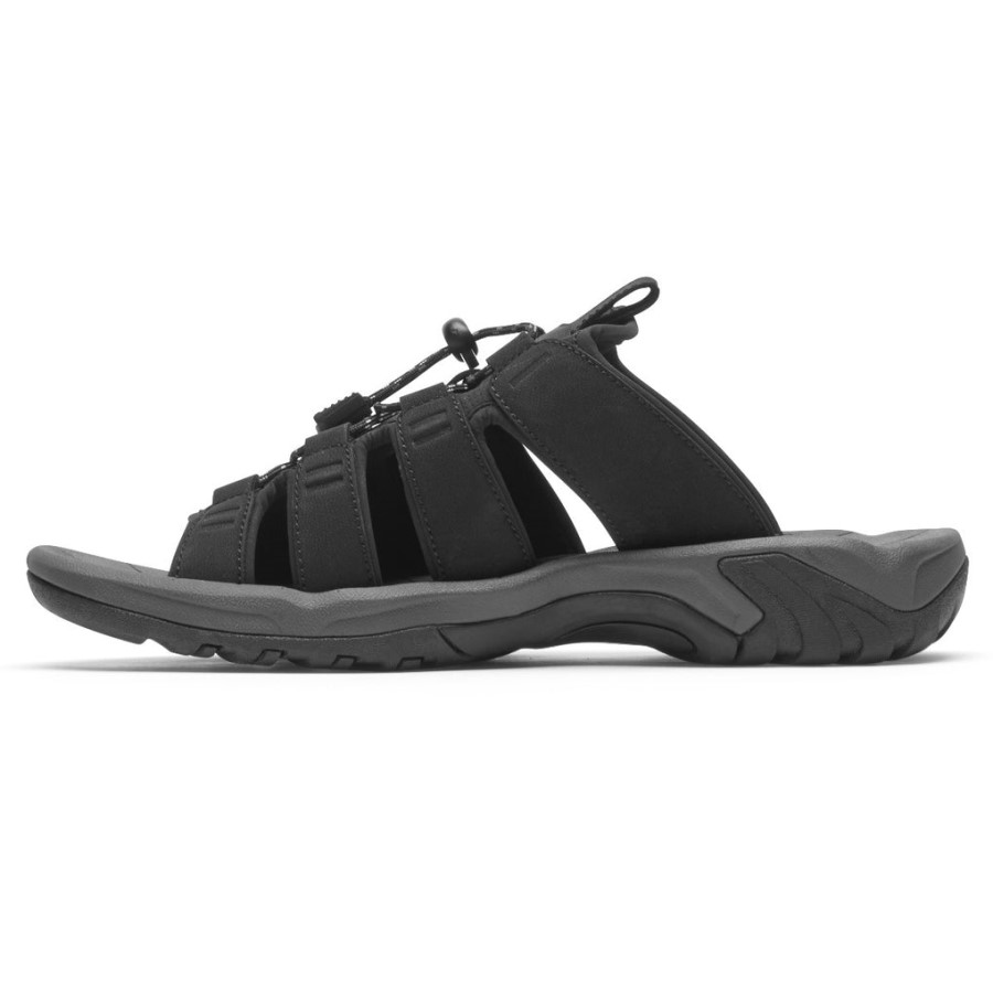 Rockport Men's Byron Bungee Slide Black