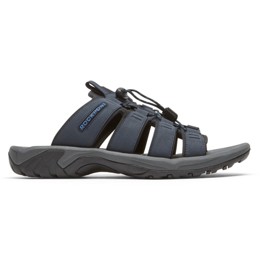 Rockport Men's Byron Bungee Slide Navy