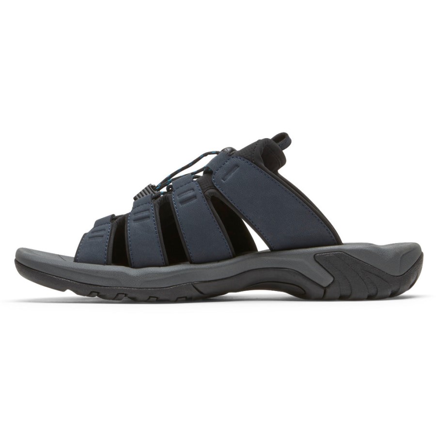 Rockport Men's Byron Bungee Slide Navy