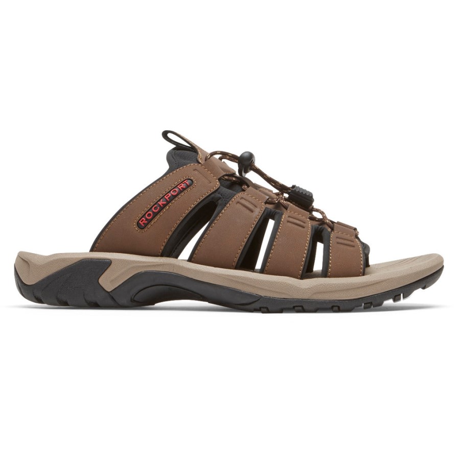 Rockport Men's Byron Bungee Slide Tan