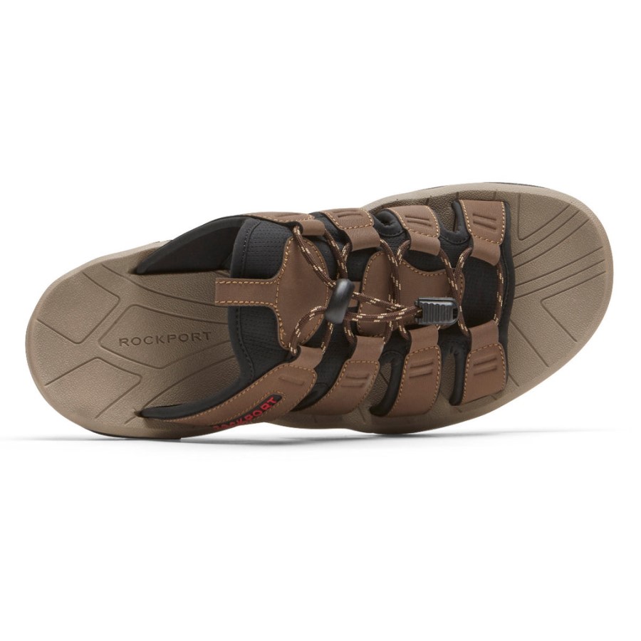 Rockport Men's Byron Bungee Slide Tan