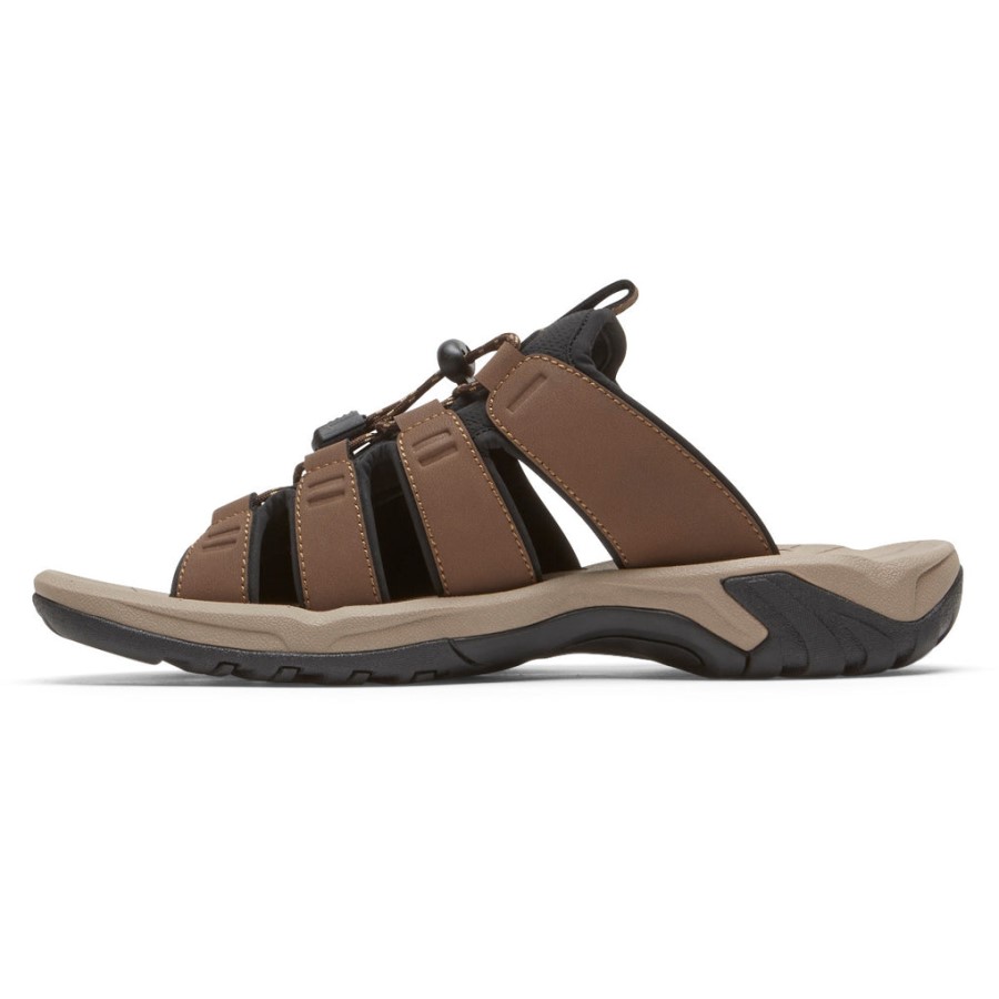 Rockport Men's Byron Bungee Slide Tan