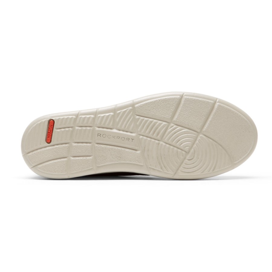 Rockport Men's Caldwell Twin Gore Slip-On Black Leather