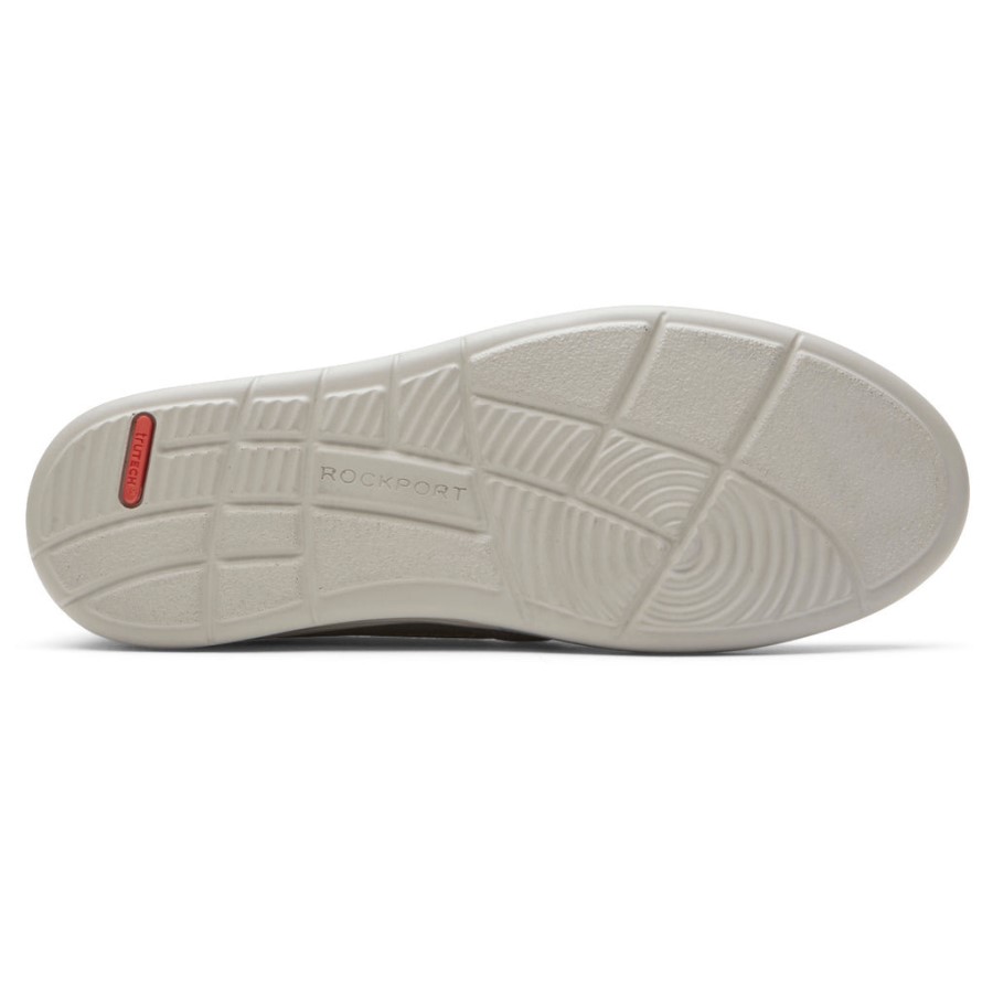 Rockport Men's Caldwell Twin Gore Slip-On Grey Mesh Leather