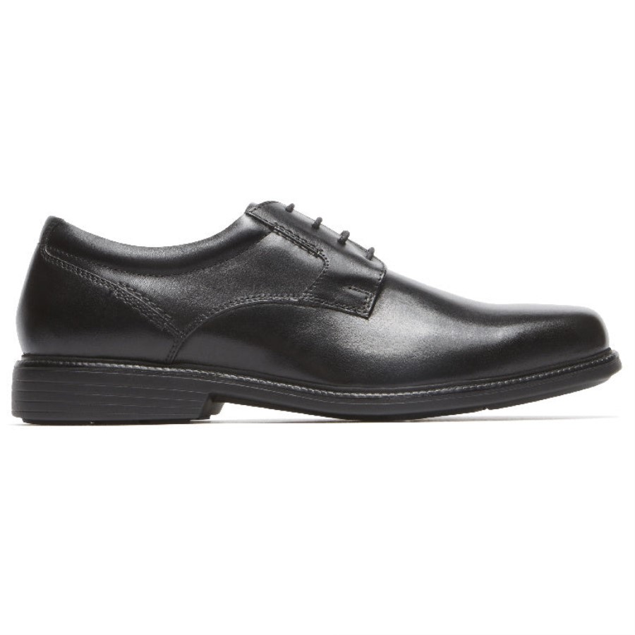 Rockport Men's Charles Road Plain Toe Oxford Black