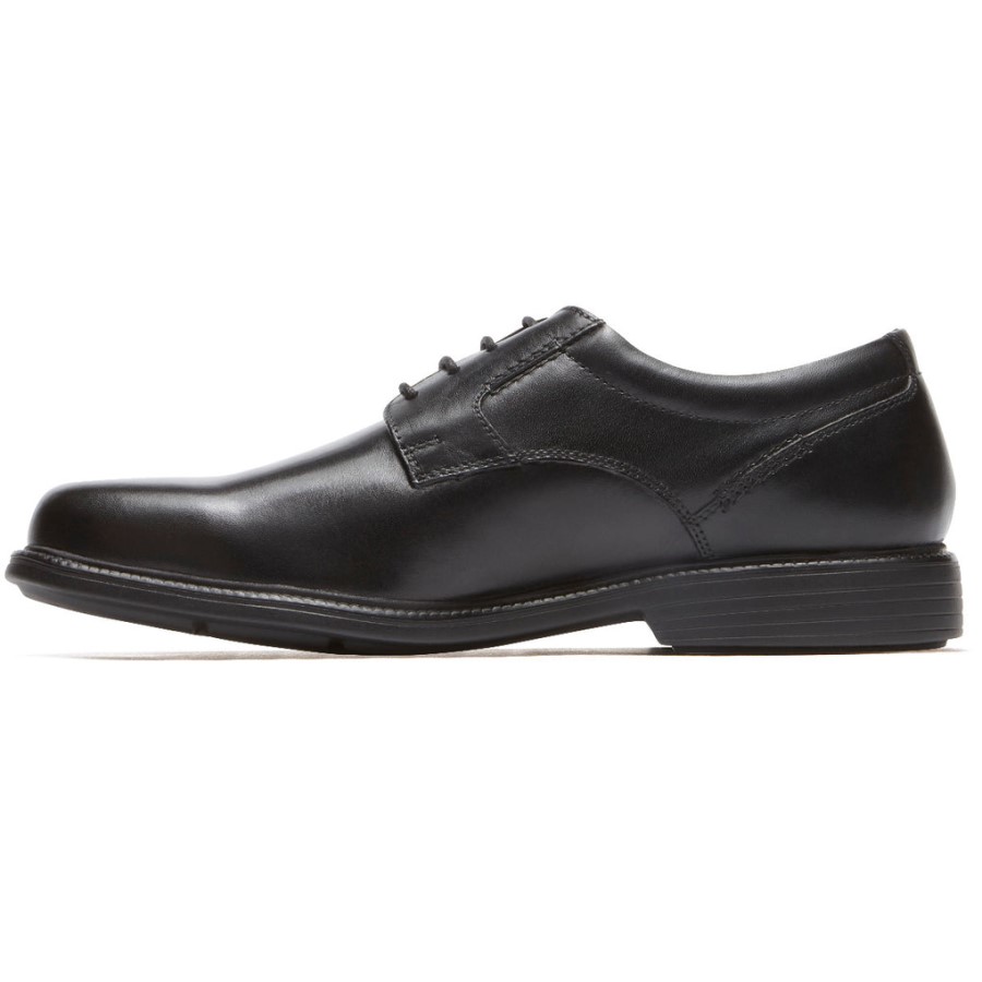 Rockport Men's Charles Road Plain Toe Oxford Black