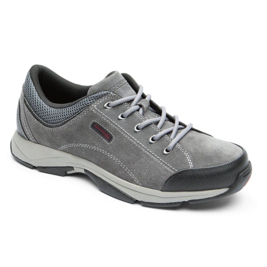 Rockport Men's Chranson Lace-Up Steel Grey Sde