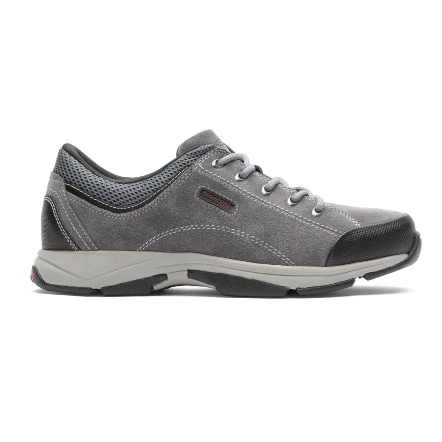 Rockport Men's Chranson Lace-Up Steel Grey Sde