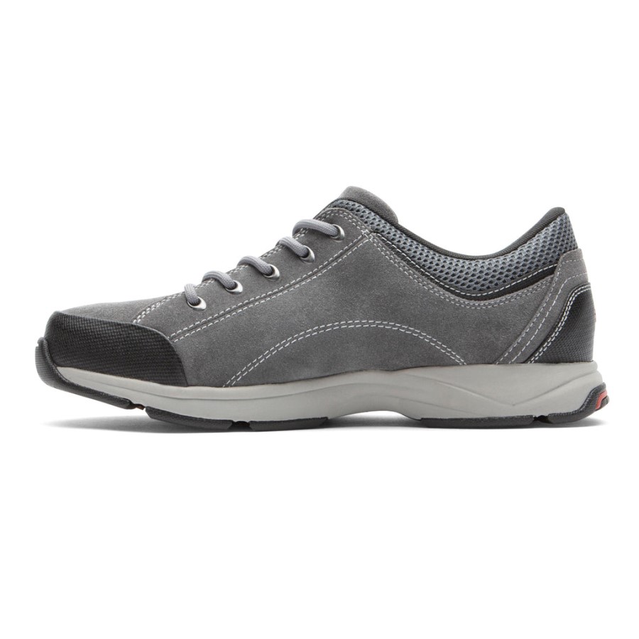 Rockport Men's Chranson Lace-Up Steel Grey Sde