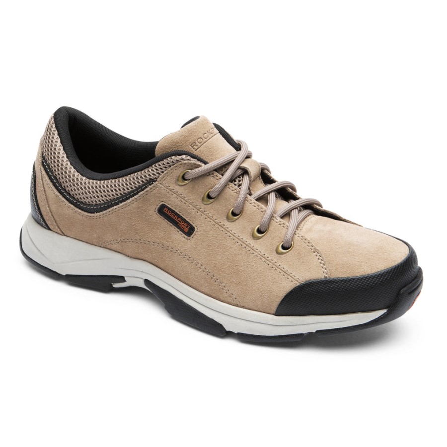 Rockport Men's Chranson Lace-Up Taupe Suede