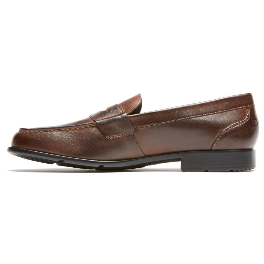 Rockport Men's Classic Penny Loafer Dark Brown