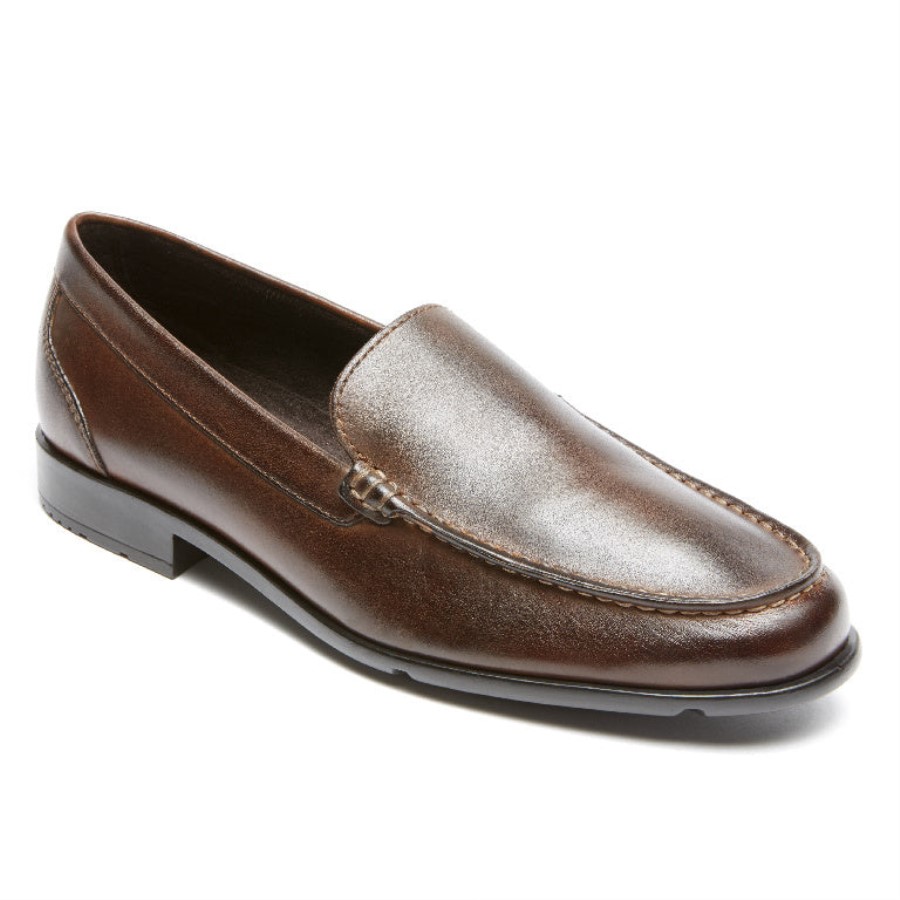 Rockport Men's Classic Venetian Loafer Dark Brown