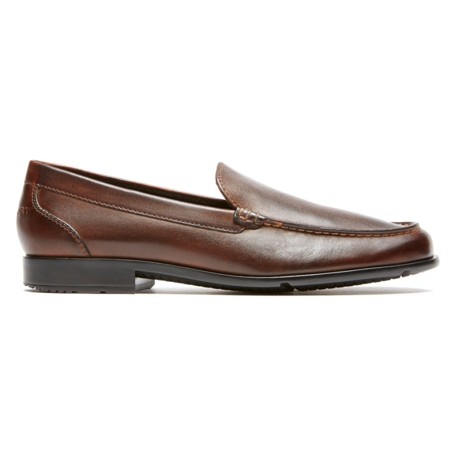Rockport Men's Classic Venetian Loafer Dark Brown
