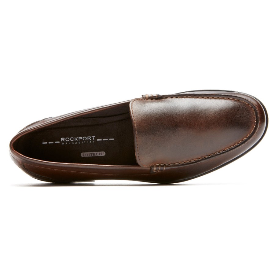 Rockport Men's Classic Venetian Loafer Dark Brown