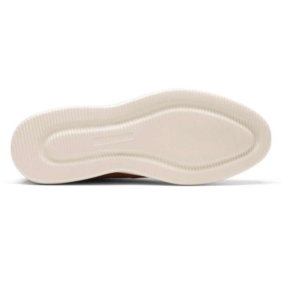 Rockport Men's Colle Tie Sneaker Tan Suede