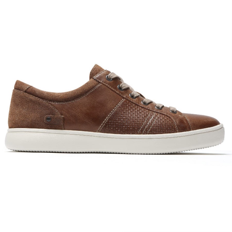 Rockport Men's Colle Tie Sneaker Tan