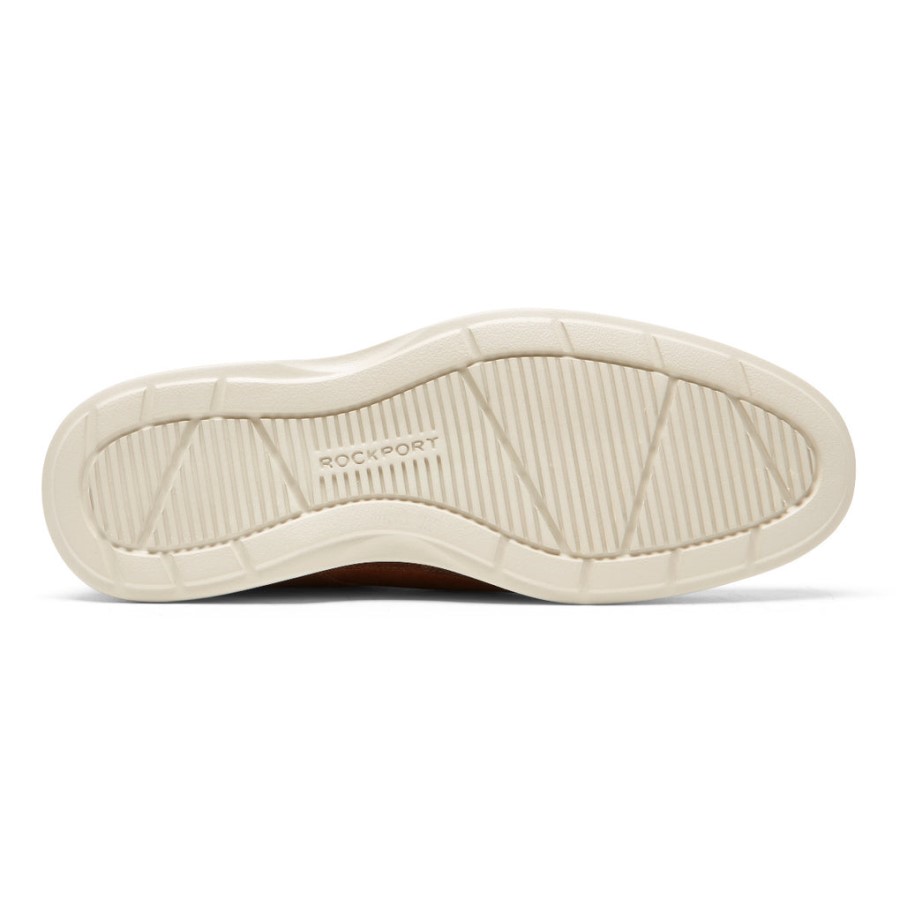 Rockport Men's DresSports 2 Go Plain Toe New Caramel