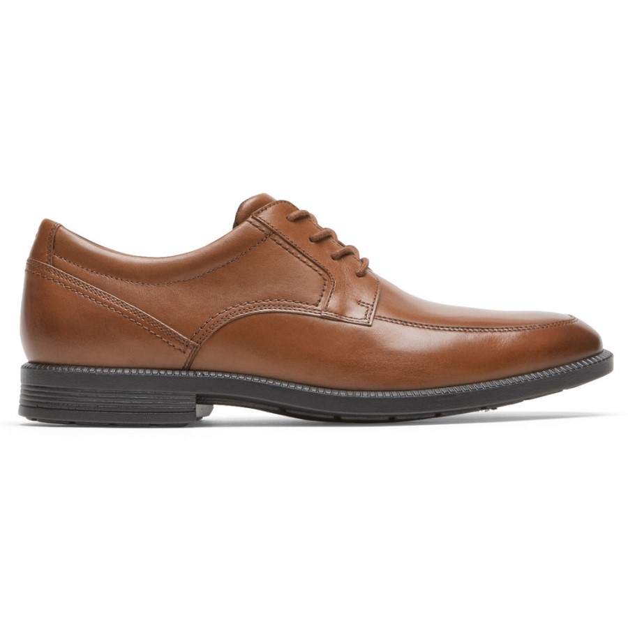 Rockport Men's DresSports Office Apron Toe Oxford Cognac
