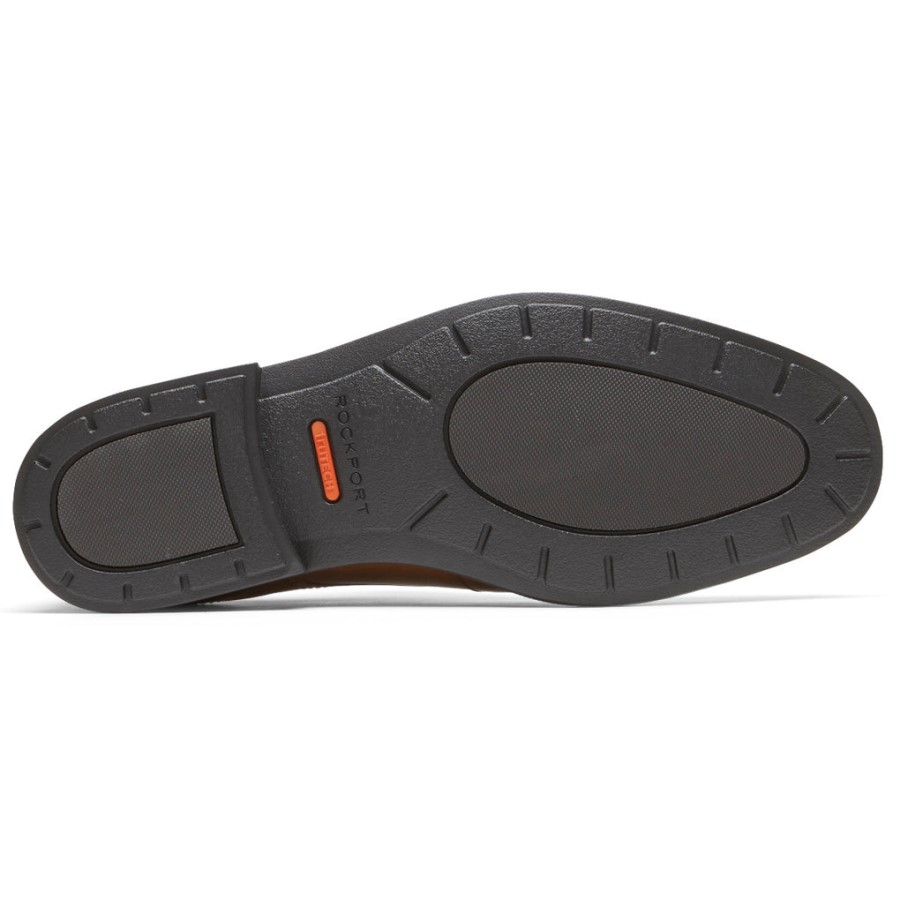 Rockport Men's DresSports Office Apron Toe Oxford Cognac