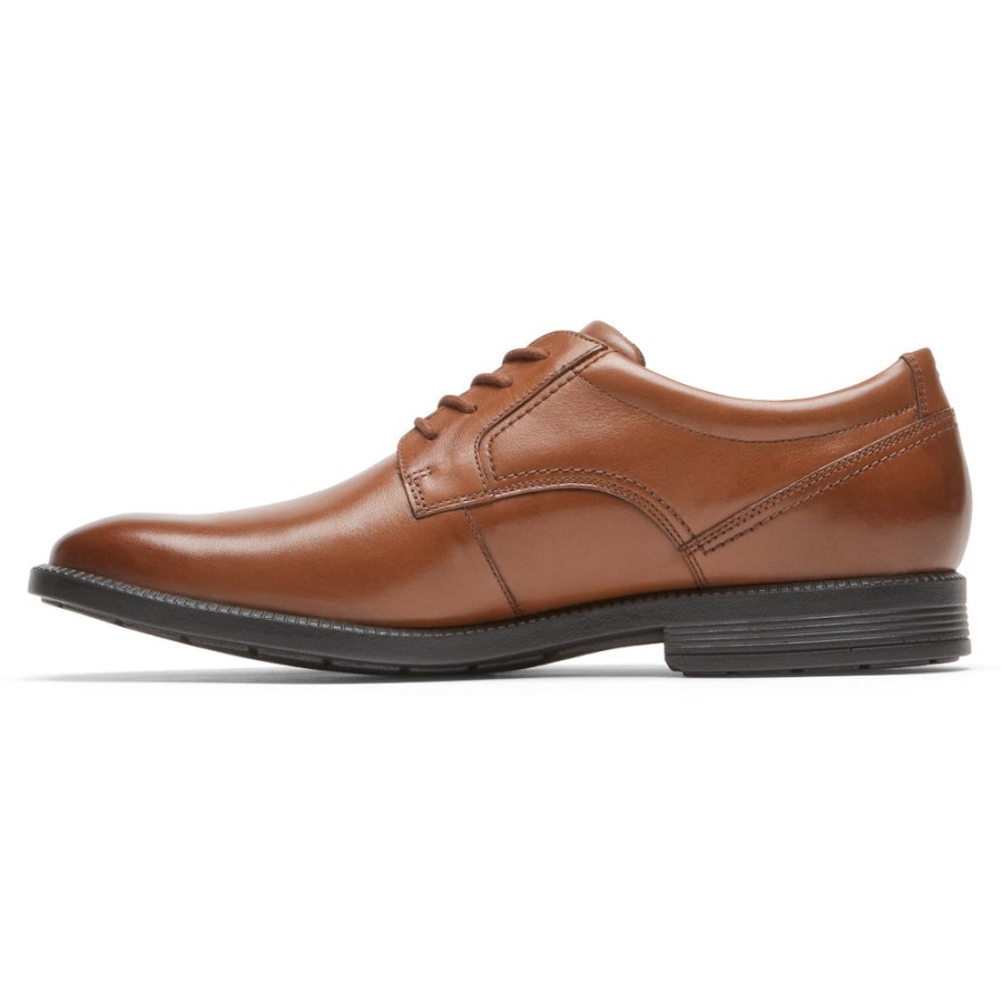 Rockport Men's DresSports Office Plain Toe Oxford Cognac