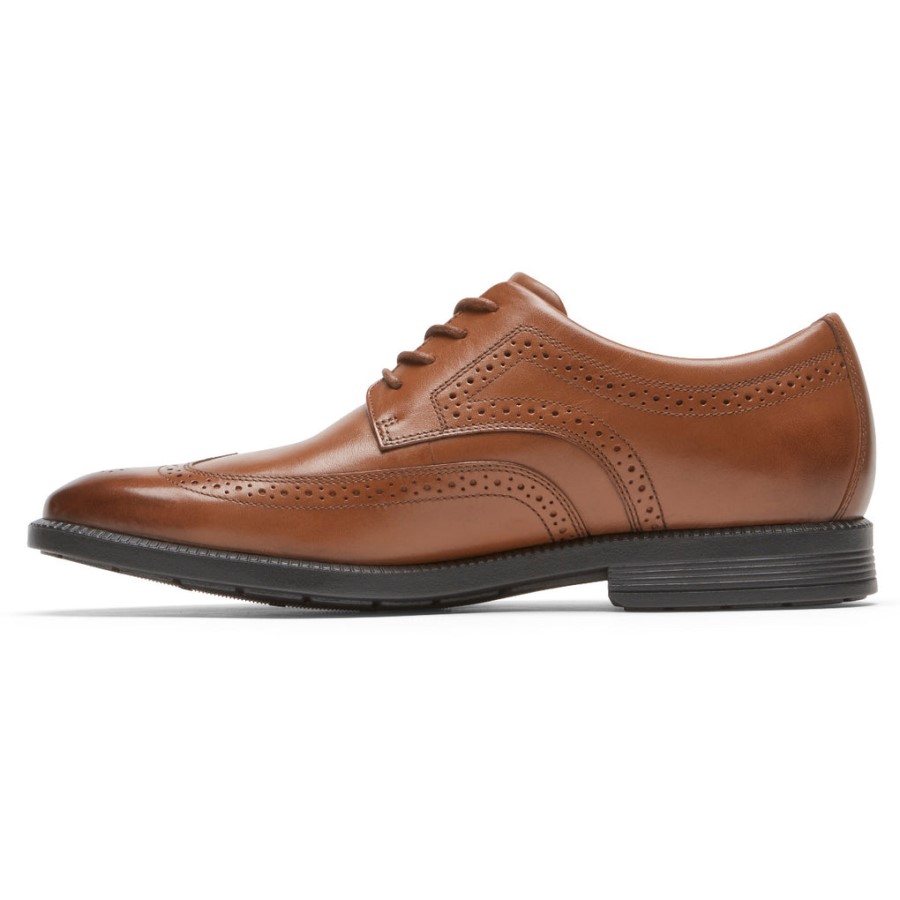 Rockport Men's DresSports Plus Wingtip British Tan