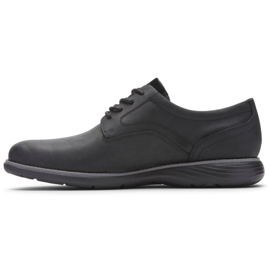 Rockport Men's Garett Plain Toe Oxford Black Ii