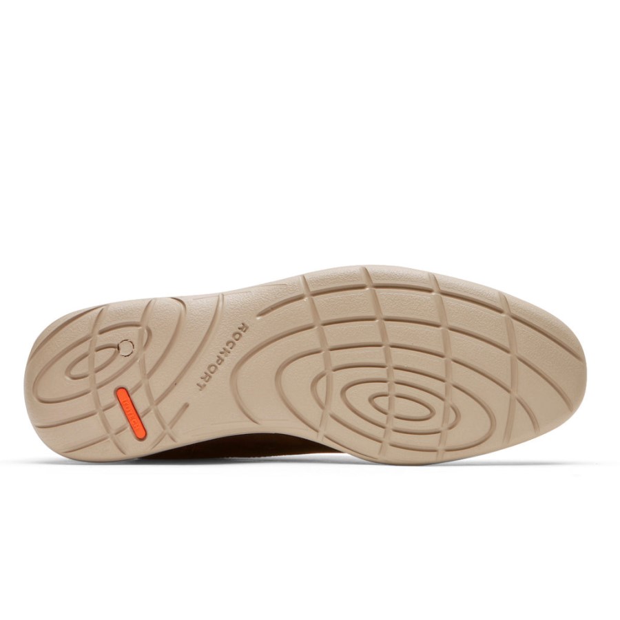 Rockport Men's Garett Plain Toe Oxford New Tan Lea