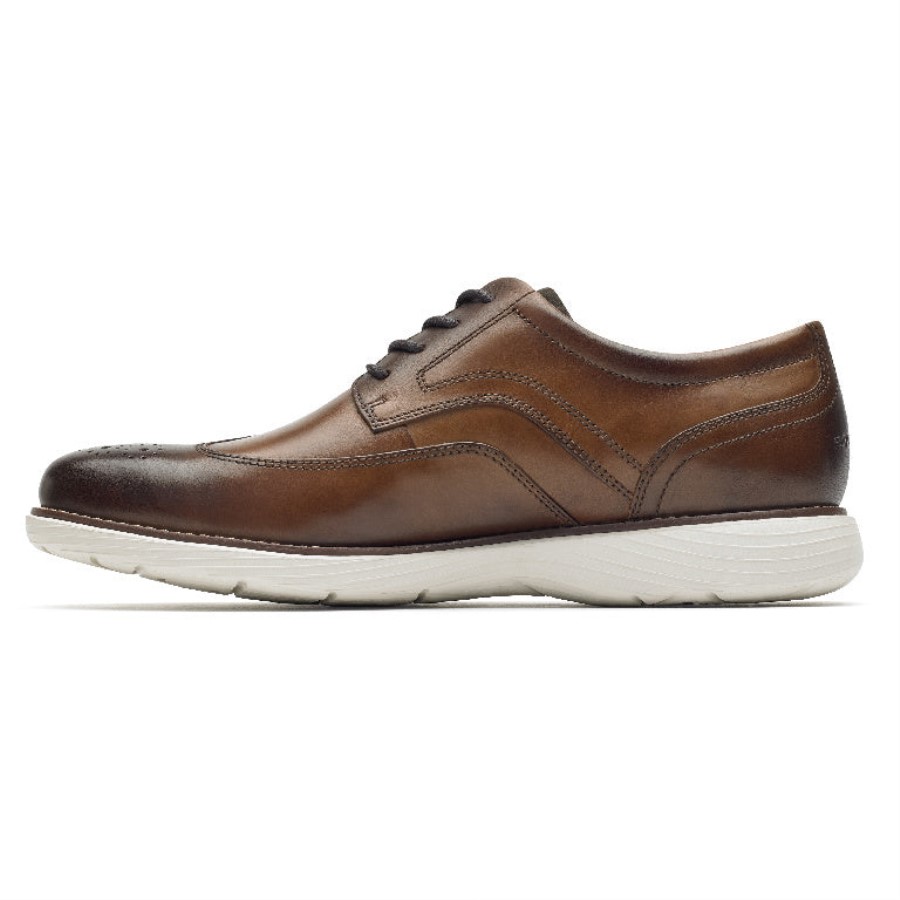Rockport Men's Garett Wingtip Oxford Cognac