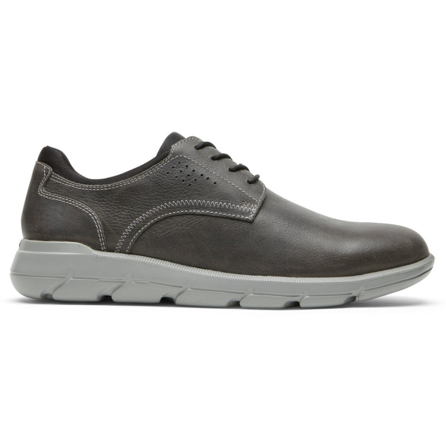 Rockport Men's Grady Oxford Steel Grey