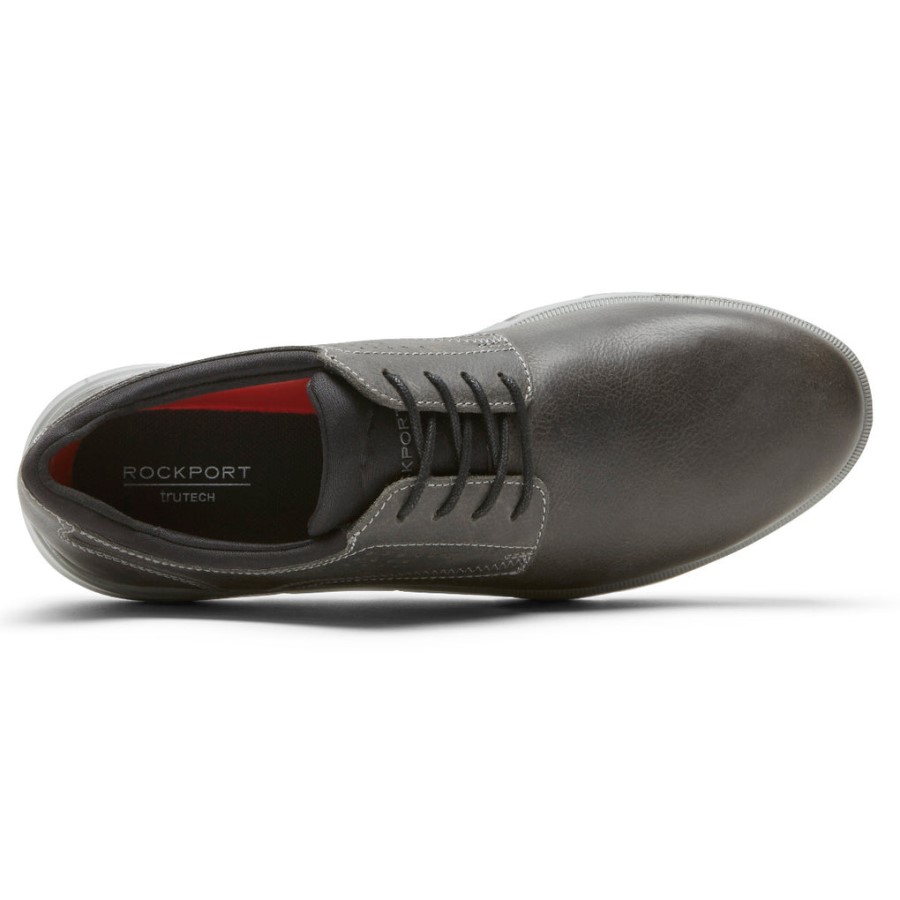 Rockport Men's Grady Oxford Steel Grey