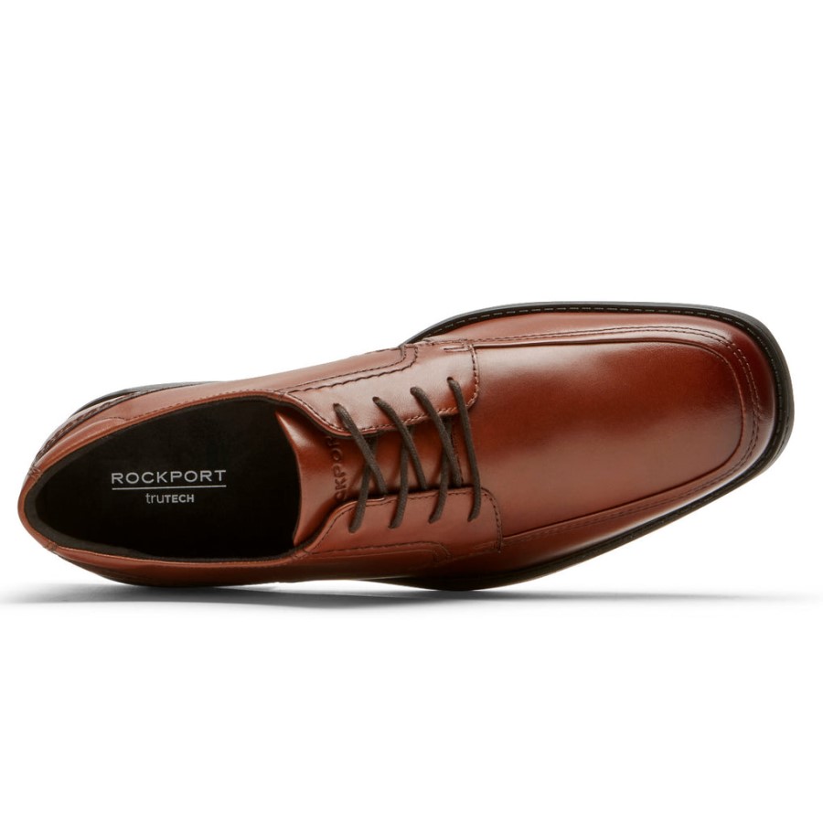 Rockport Men's Greyson Apron Toe Oxford Tan