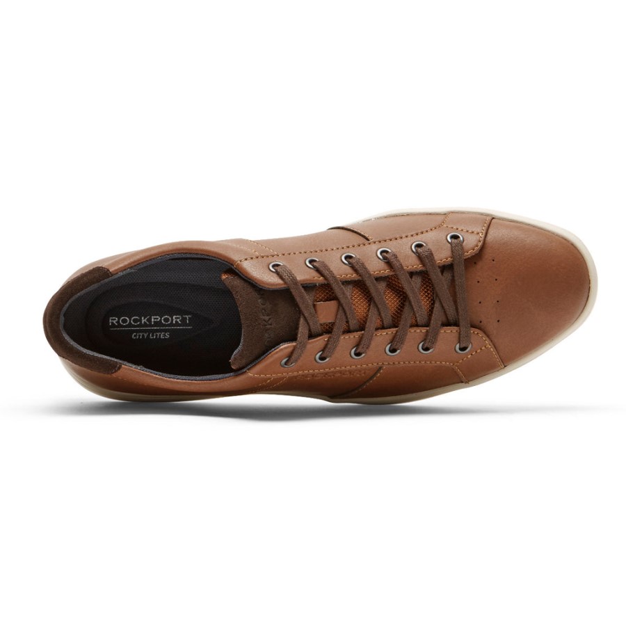 Rockport Men's Jarvis Lace-to-Toe Sneaker Tan