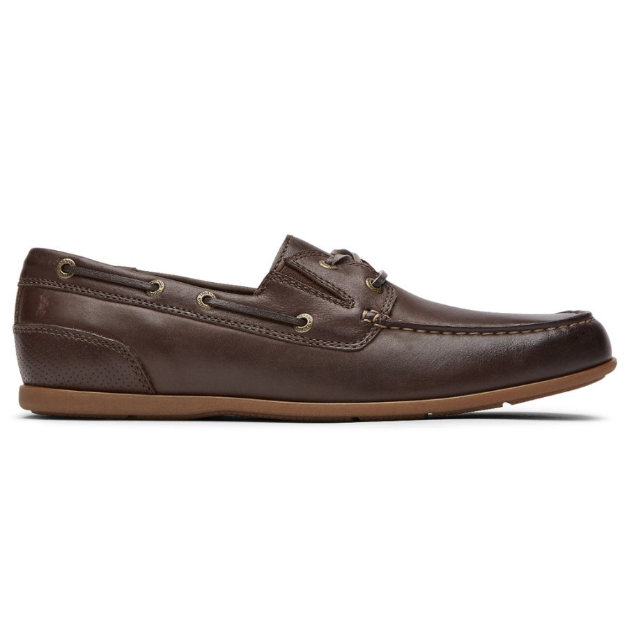 Rockport Men's Malcom Camp Boat Shoe Java