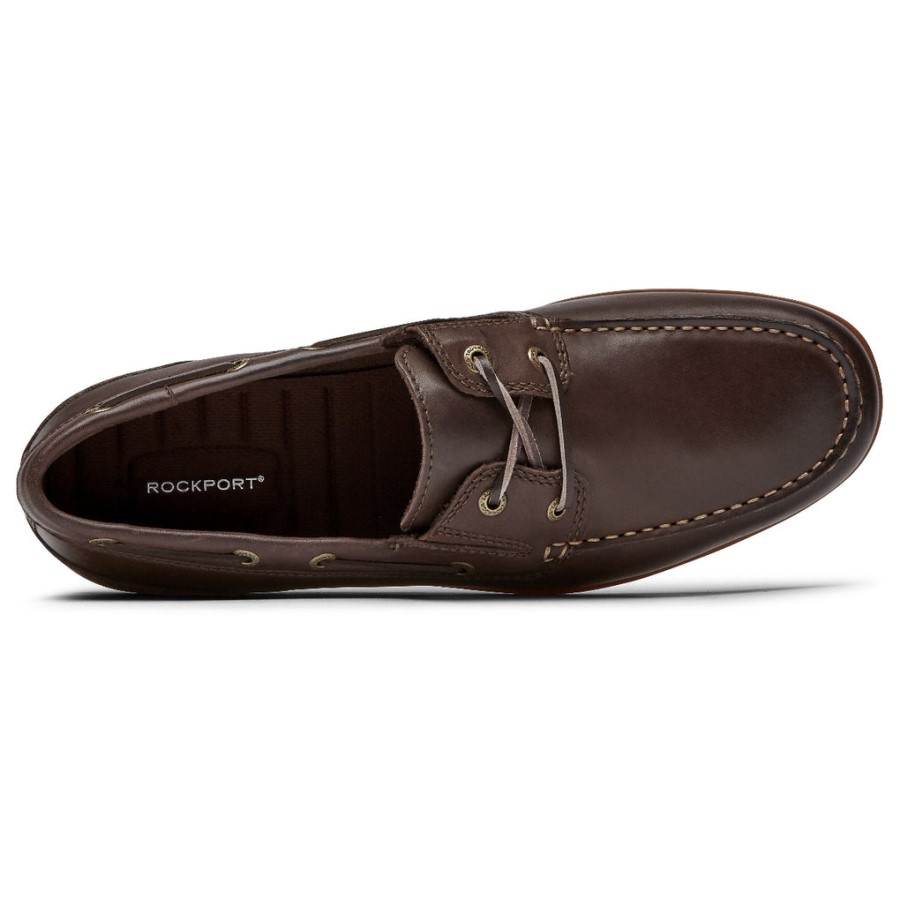 Rockport Men's Malcom Camp Boat Shoe Java