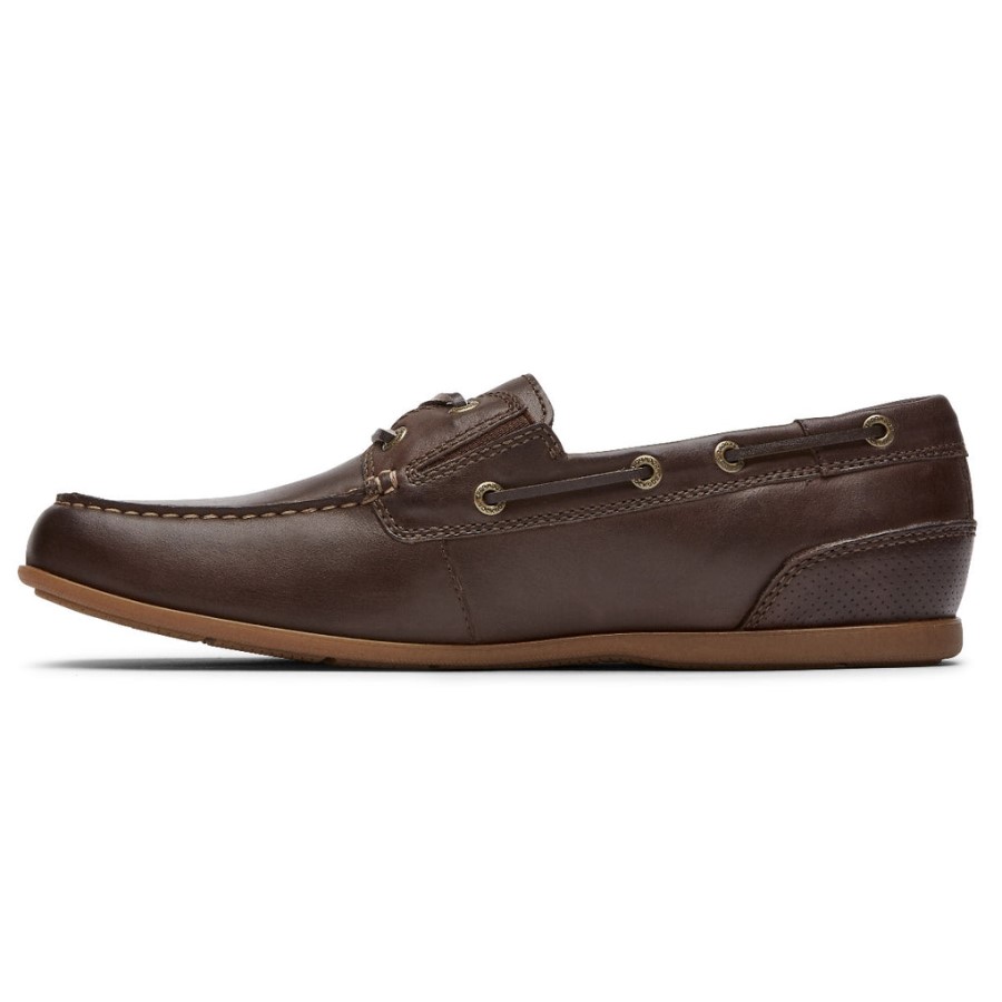 Rockport Men's Malcom Camp Boat Shoe Java