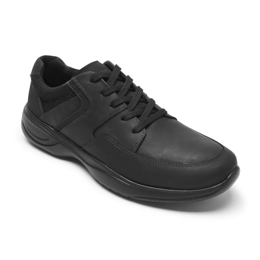 Rockport Men's Metro Path Sneaker Black Leather