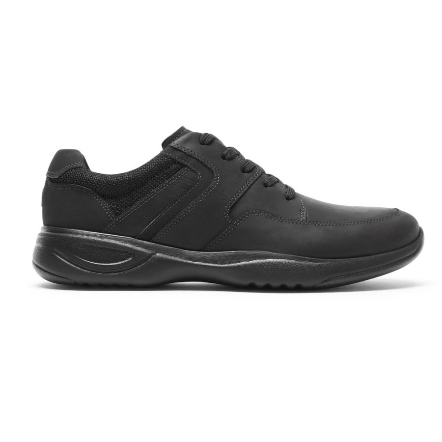 Rockport Men's Metro Path Sneaker Black Leather
