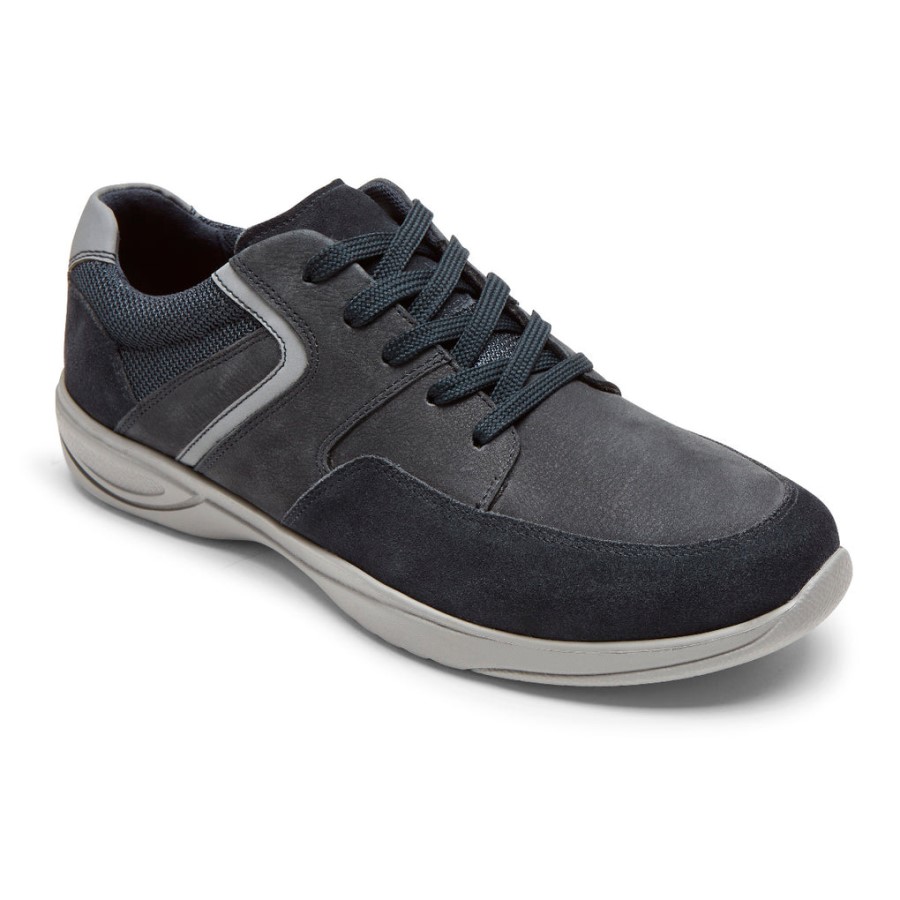 Rockport Men's Metro Path Sneaker New Dress Blues Nubuck Suede