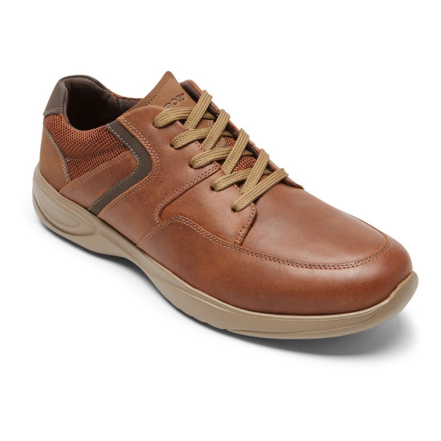 Rockport Men's Metro Path Sneaker Sorrel Leather