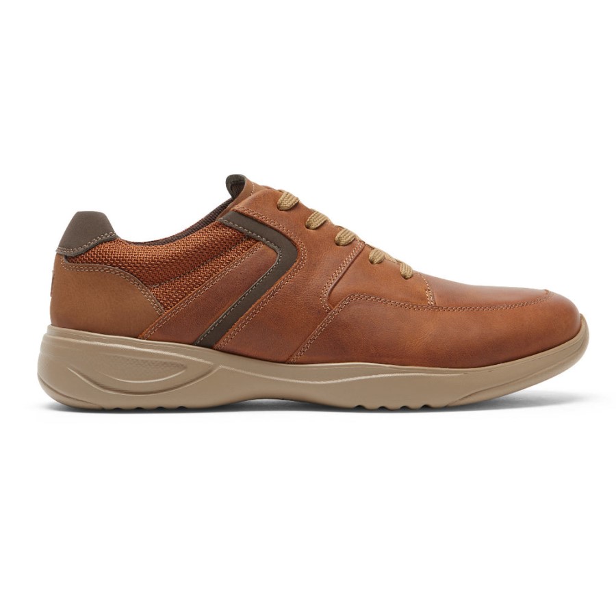 Rockport Men's Metro Path Sneaker Sorrel Leather