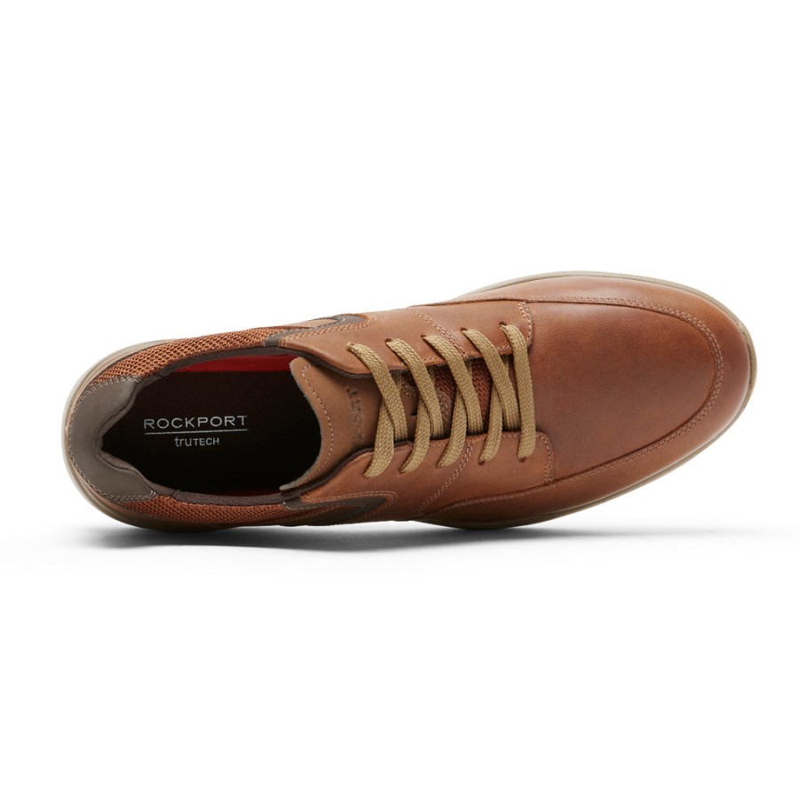 Rockport Men's Metro Path Sneaker Sorrel Leather